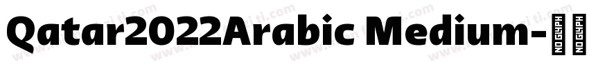 Qatar2022Arabic Medium字体转换